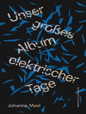 cover image of Unser großes Album elektrischer Tage